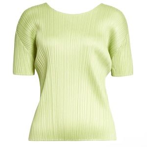 ISSEY MIYAKE  Monthly Colors April Pleated Top🍐🍈